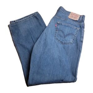 Levi's 559 Men's Size (Fits 36x30) Medium Wash Straight Denim Blue Jeans